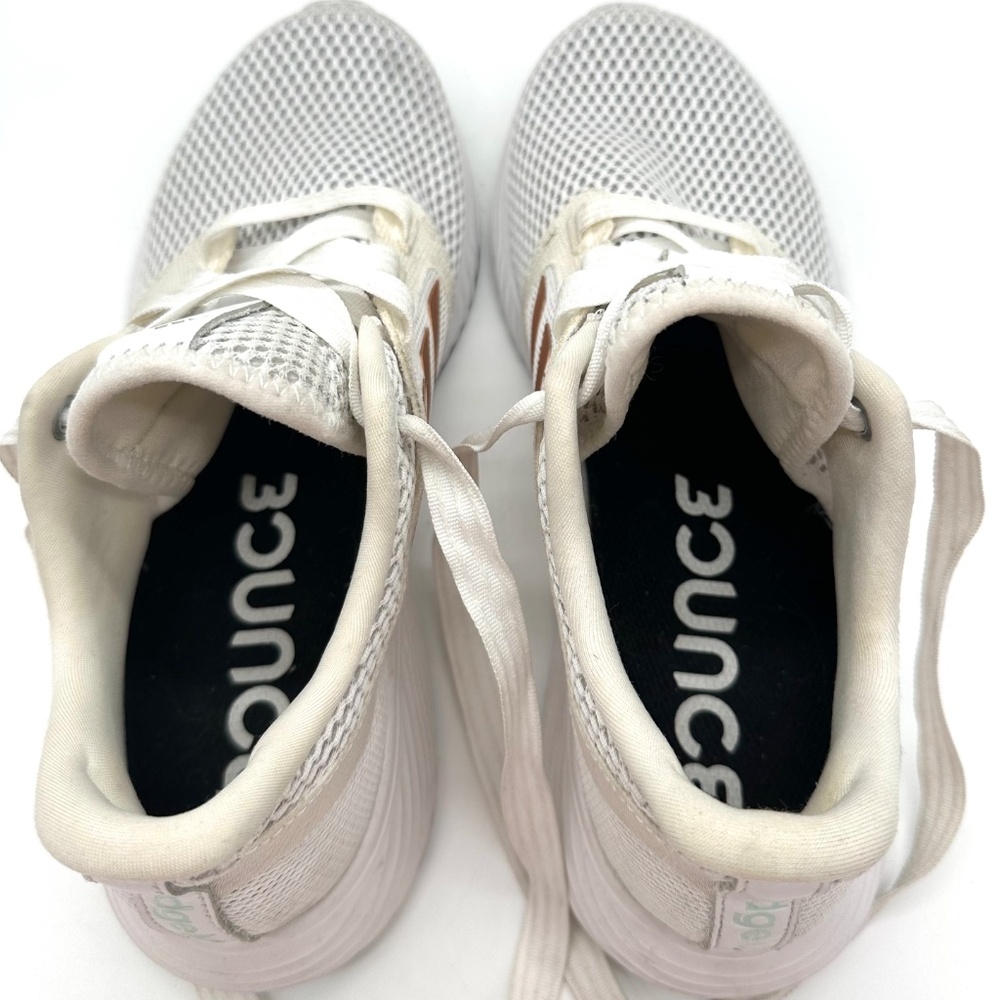 Adidas Women’s Edge Lux 3 White Mesh Lace Up Comfort Running Sneakers Size 8.5 - Picture 5 of 10